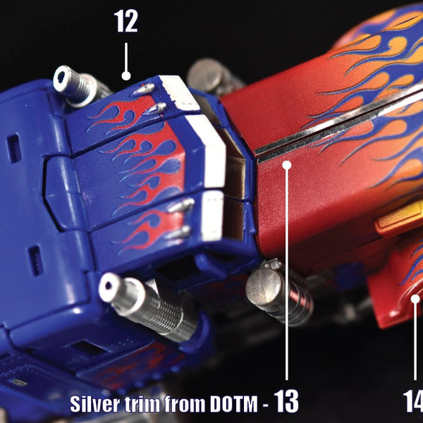 Klistermærker til Optimus Prime 32/44 (Uden traileren)