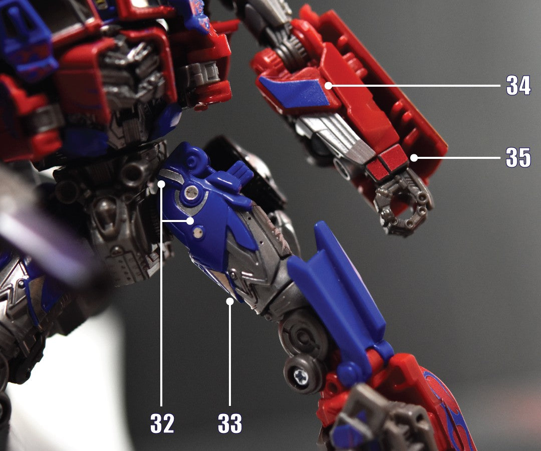 Stickers for Optimus Prime 32/44 (Without the trailer)