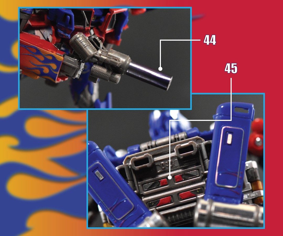 Stickers for Optimus Prime 32/44 (Without the trailer)