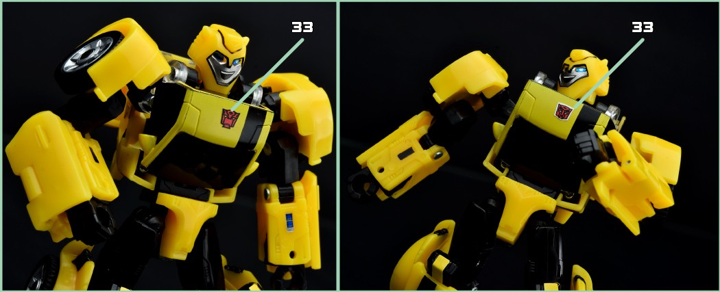 Stickers Pour Optimus Prime et Bumblebee Legacy United Toyhax