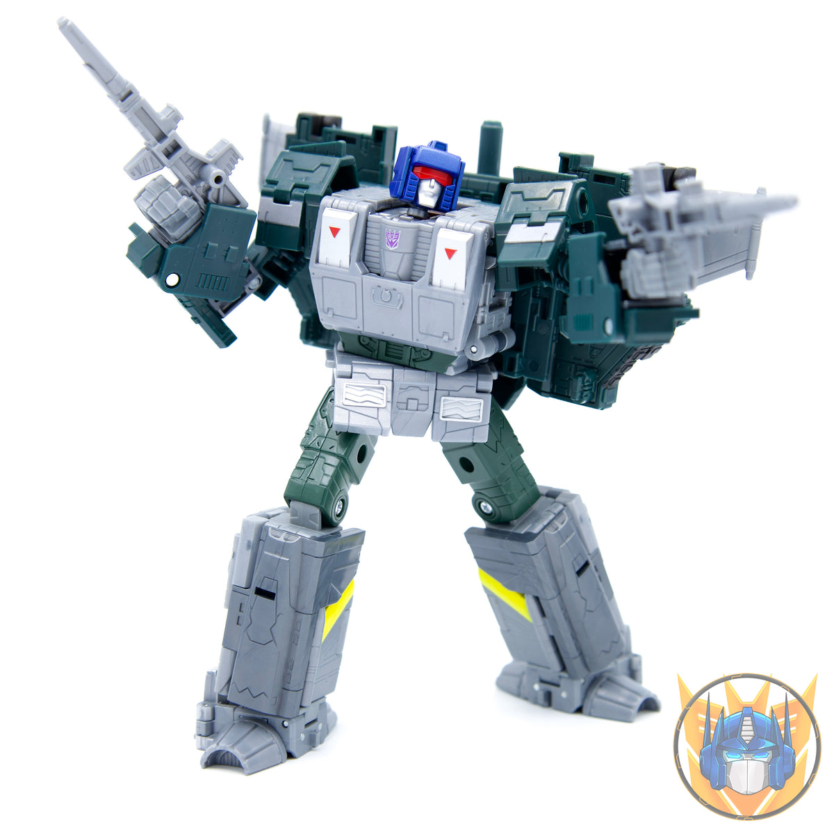 Transformers C1340 Tra Mv5 Pre Leader Extra Terrestre - Figura Dragonstorm Edición Premier, 2 Figuras Combinables