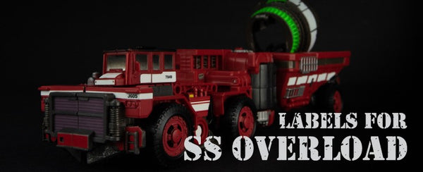 Greamáin do Overload Revenge Of The Fallen Studio Series 86 ToyHax