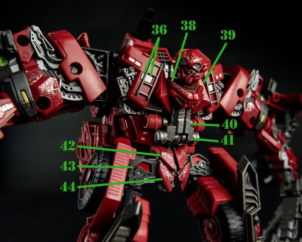 Greamáin do Overload Revenge Of The Fallen Studio Series 86 ToyHax