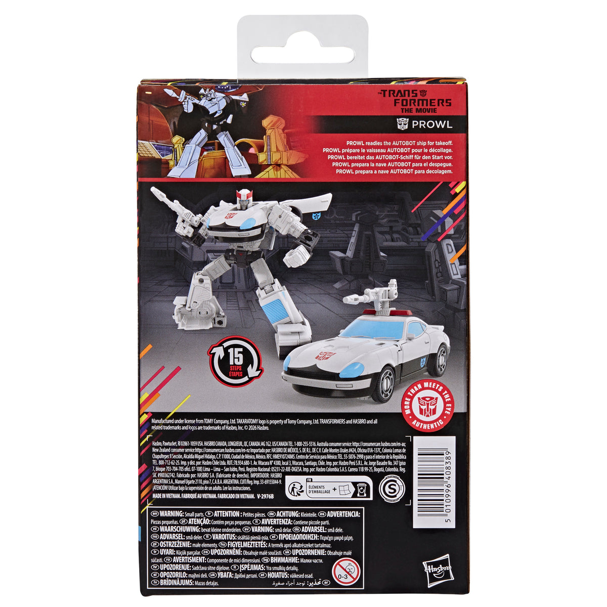 Prowl G1 Deluxe Class 12.5 Studio Series 86 MTMTE Collection