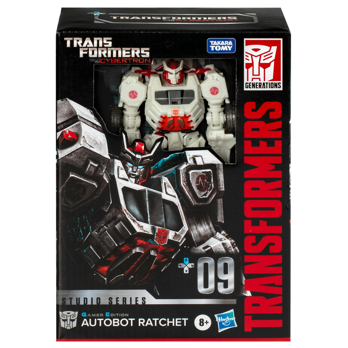 Ratchet Voyager Klasse 13cm War For Cybertron Studio Series Gamer Edition SSGE-09