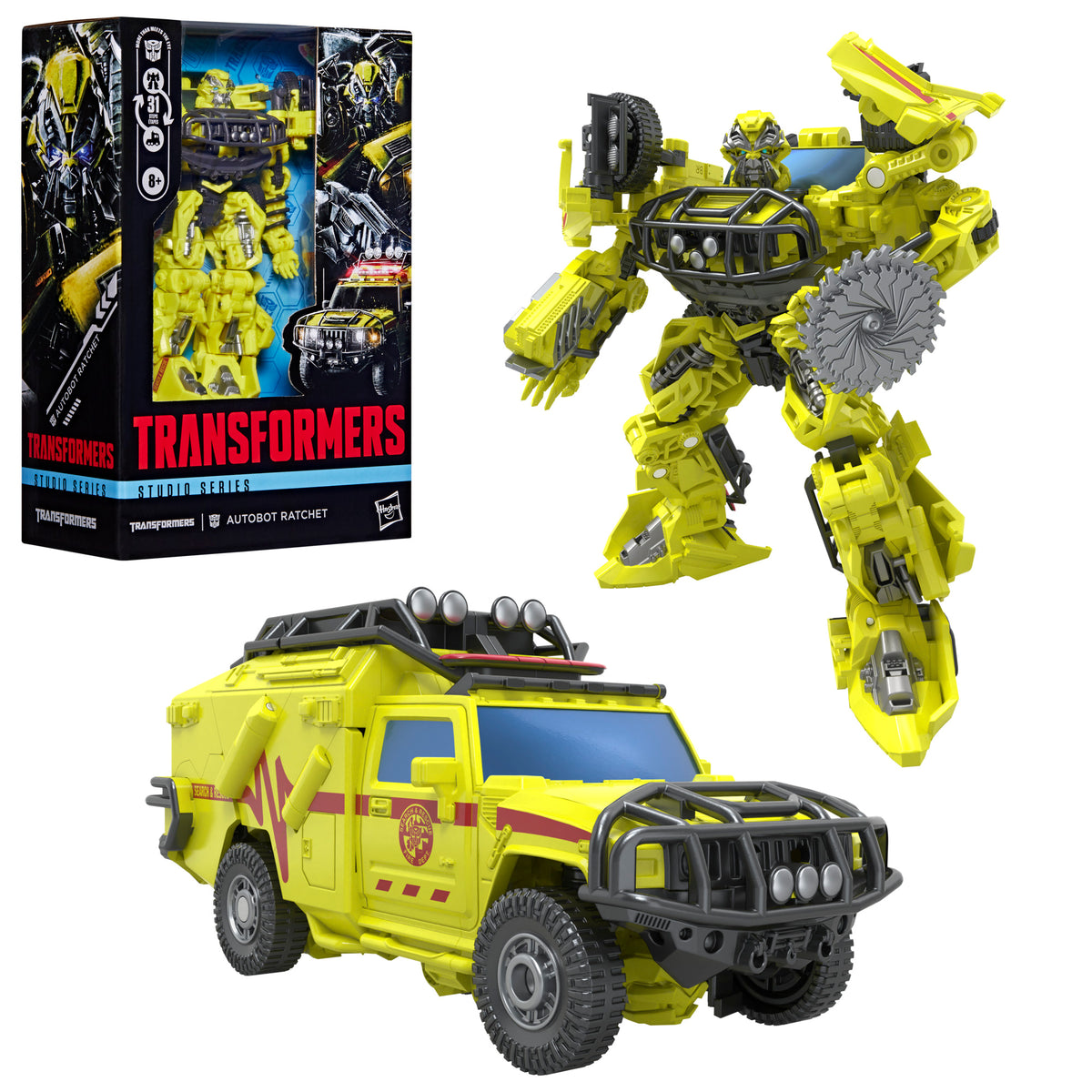 Ratchet Transformers 2007 Voyager Class 16,5 cm Studio Series