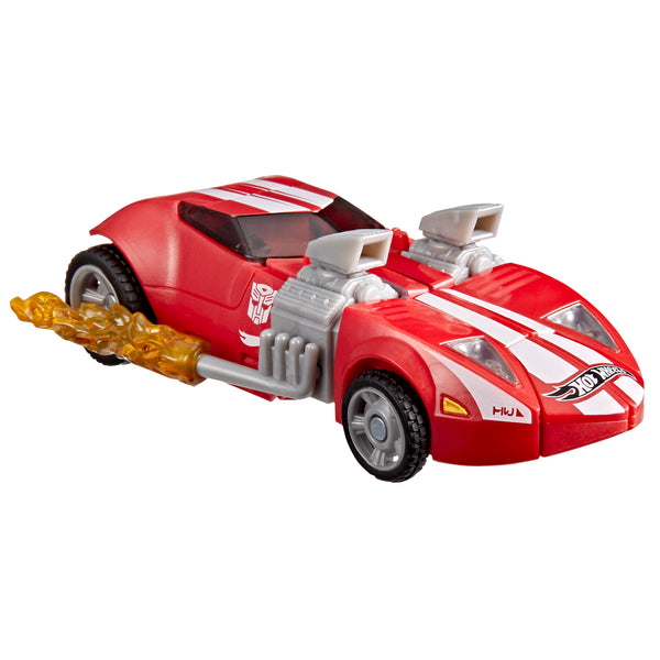 Red Twin Mill 12,5 cm Collaborative Hot Wheels x Transformers