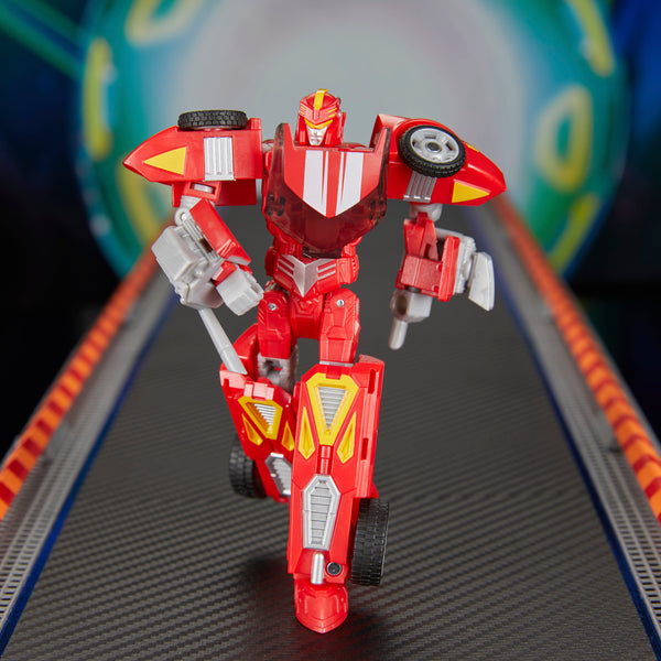 Red Twin Mill 12,5 cm Collaborative Hot Wheels x Transformers