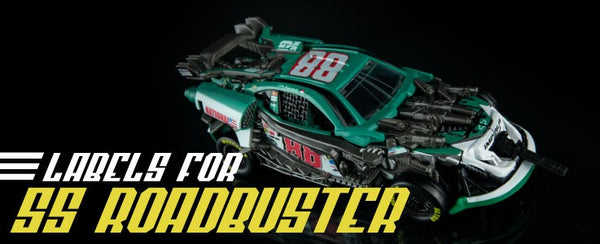 Stickers Per Roadbuster Studio Series 58