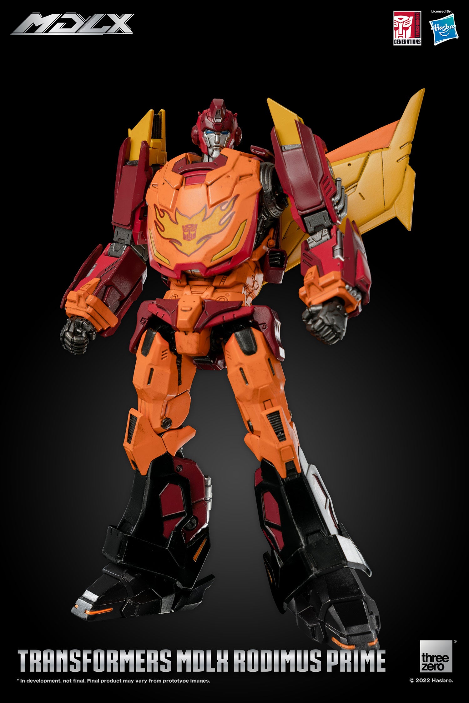 Transformers Threezero Rodimus Prime MDLX Figure – TRANSFORVERSE.EU