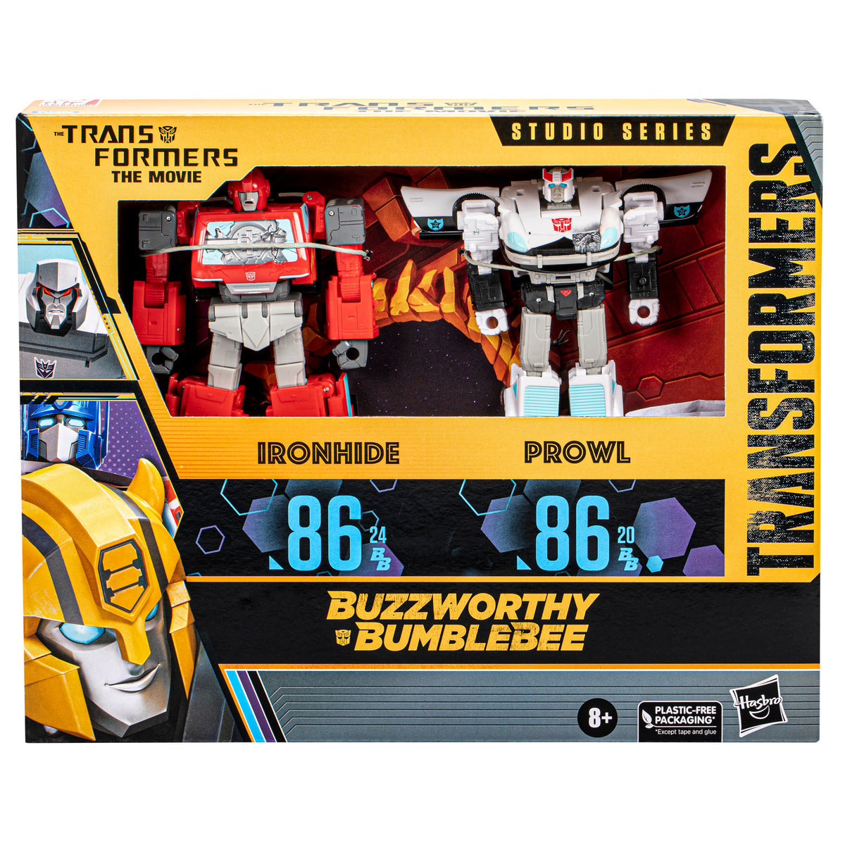 Ironhide und Prowl Deluxe Class 15cm Studio Series