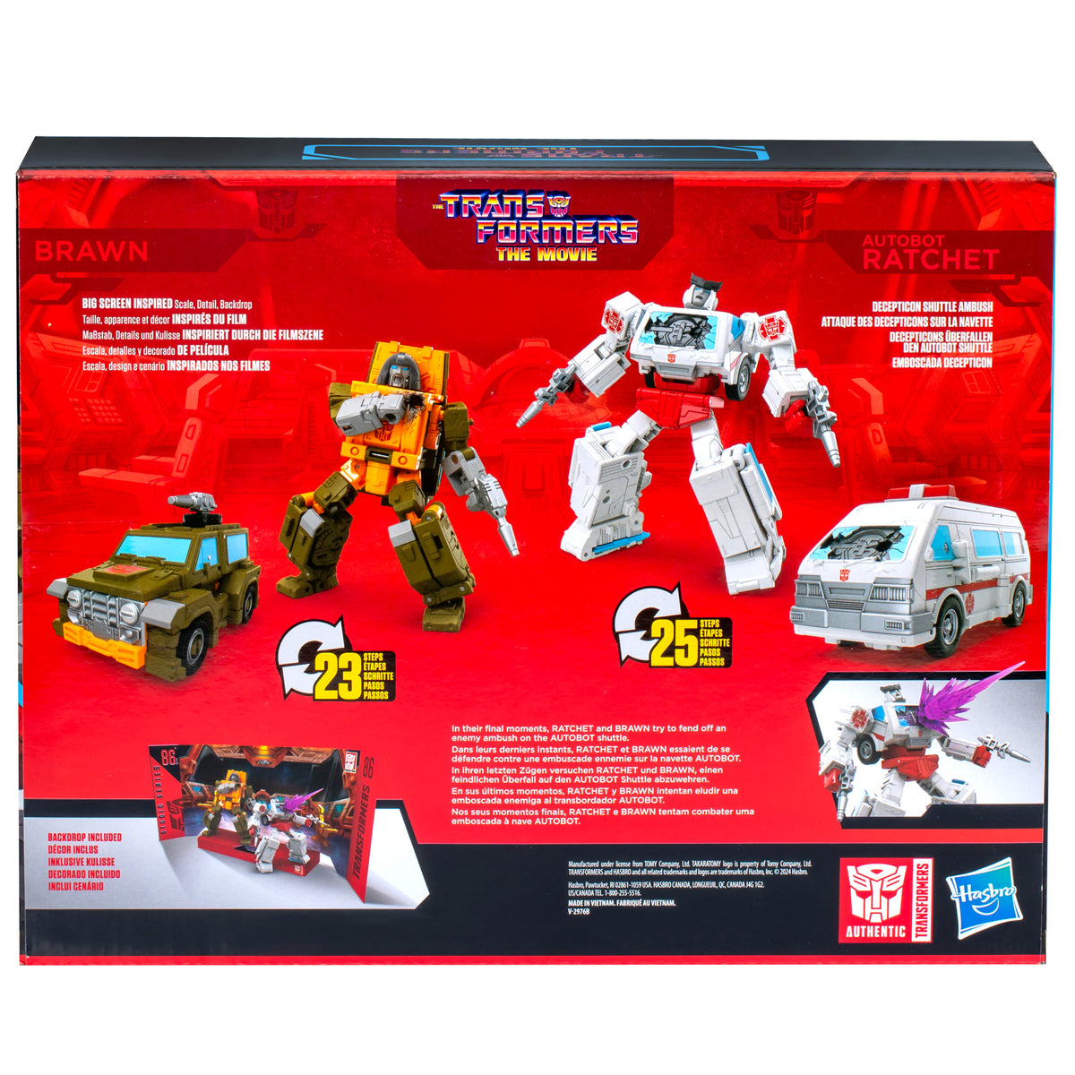 Brawn & Autobot Ratchet Studio Series 86