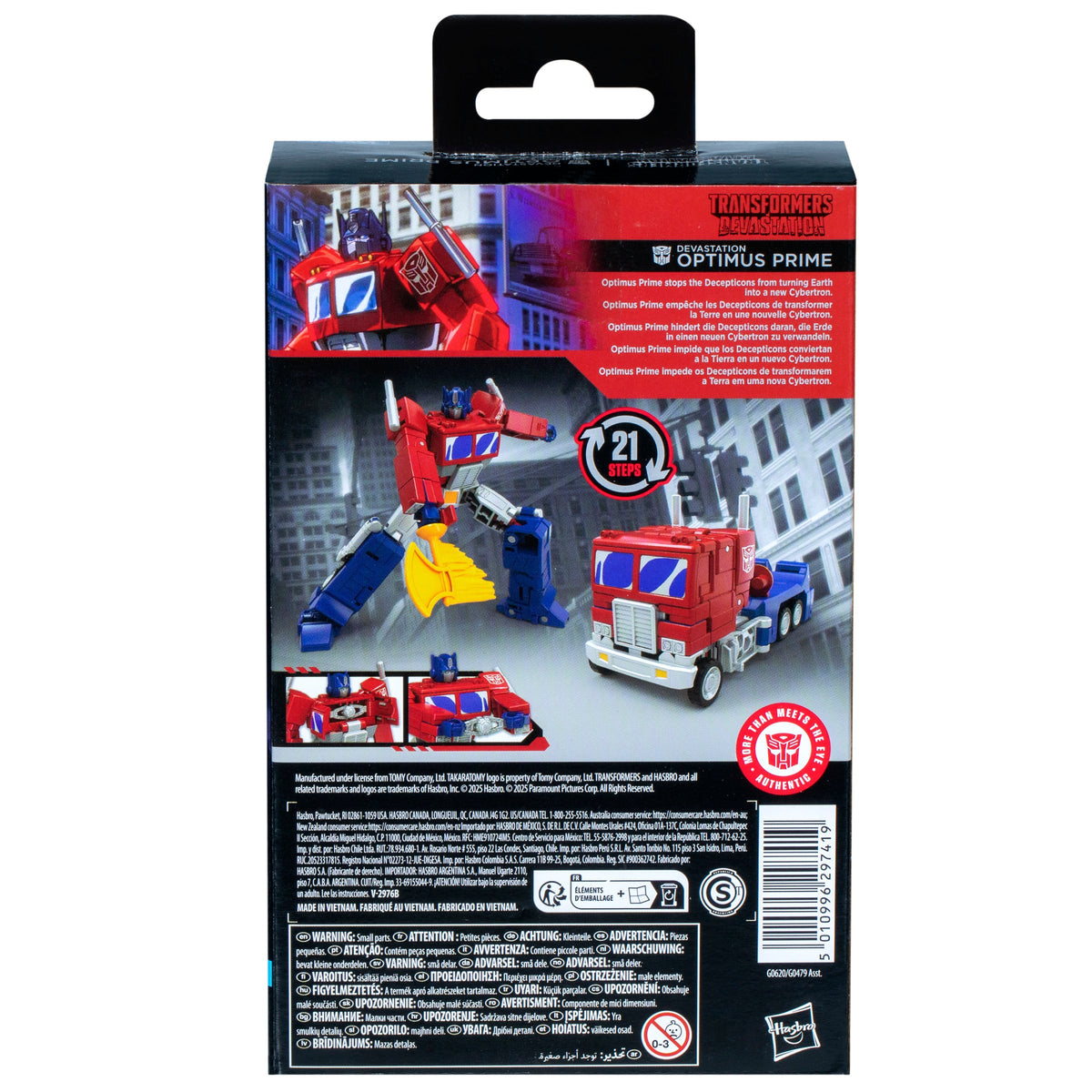 Optimus Prime Studio Series Gamer Edition Verwüstung