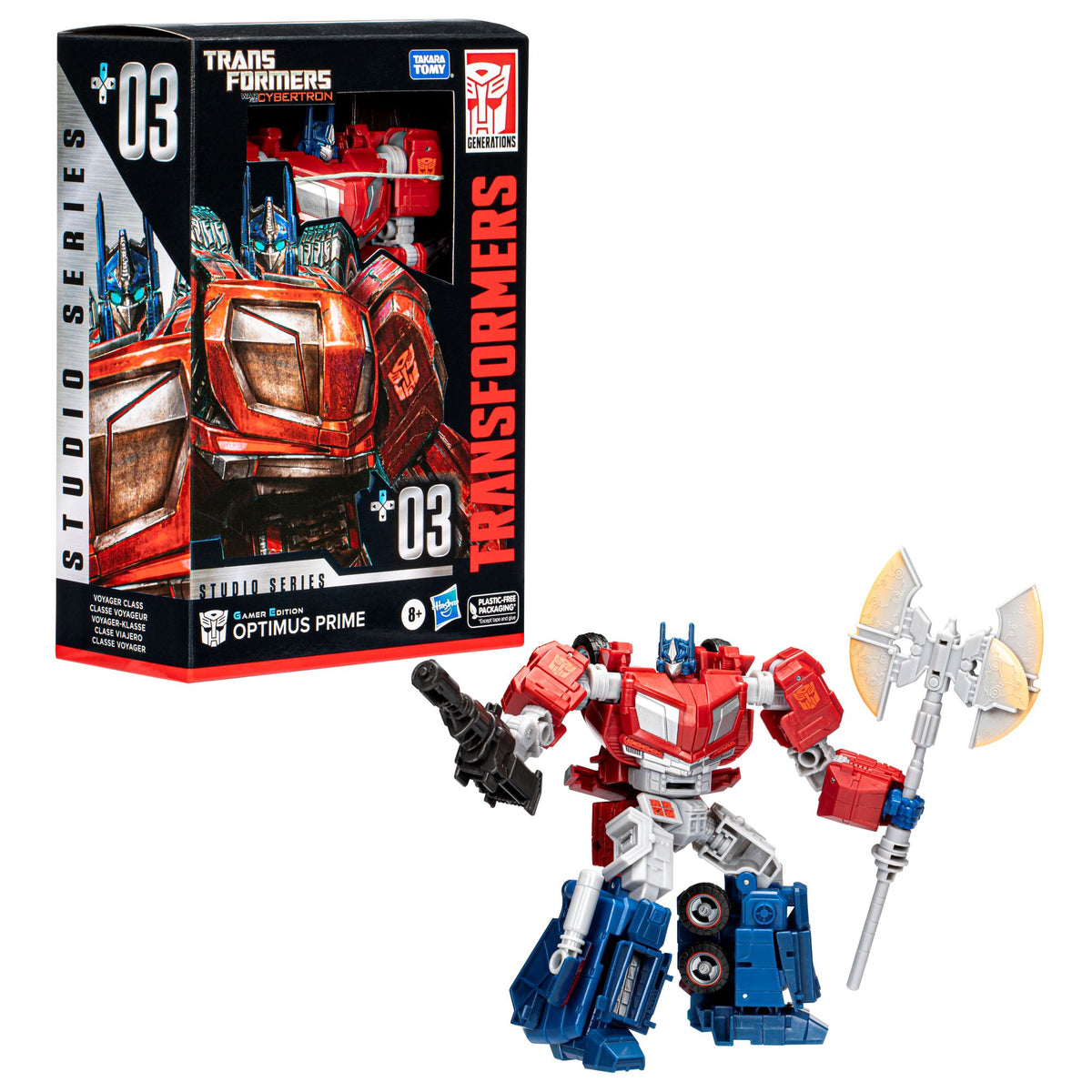 Studio Series Gamer Edition WFC Optimus factory Prime