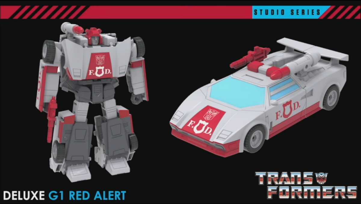Red Alert G1 Deluxe Class Studio Series 86
