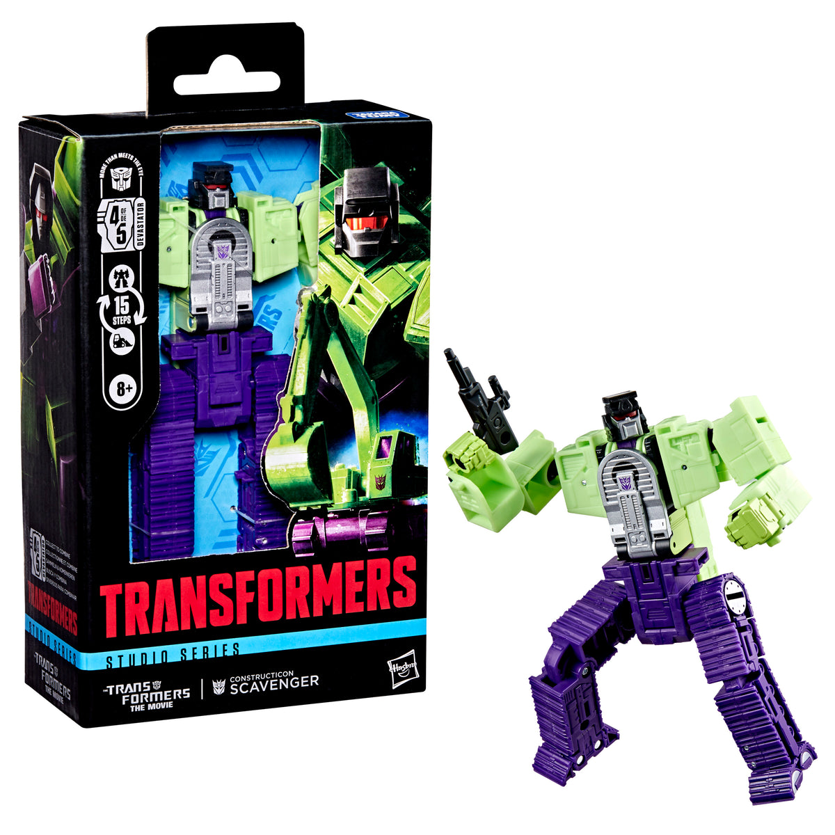 Scavenger Constructicon Deluxe Klass 11,5cm D' Transformers De Film Studio Series