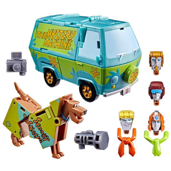 Mysterious Prime & Automutt Leader Class Scooby-Doo x Transformers
