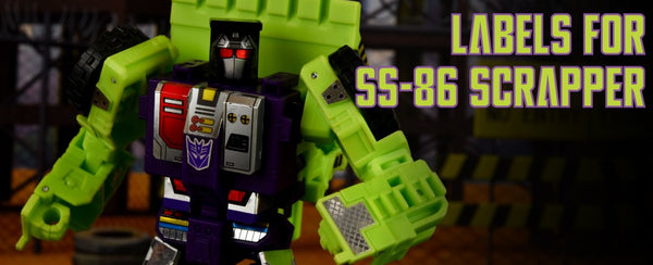 Greamáin do Scrapper Studio Series 86 ToyHax