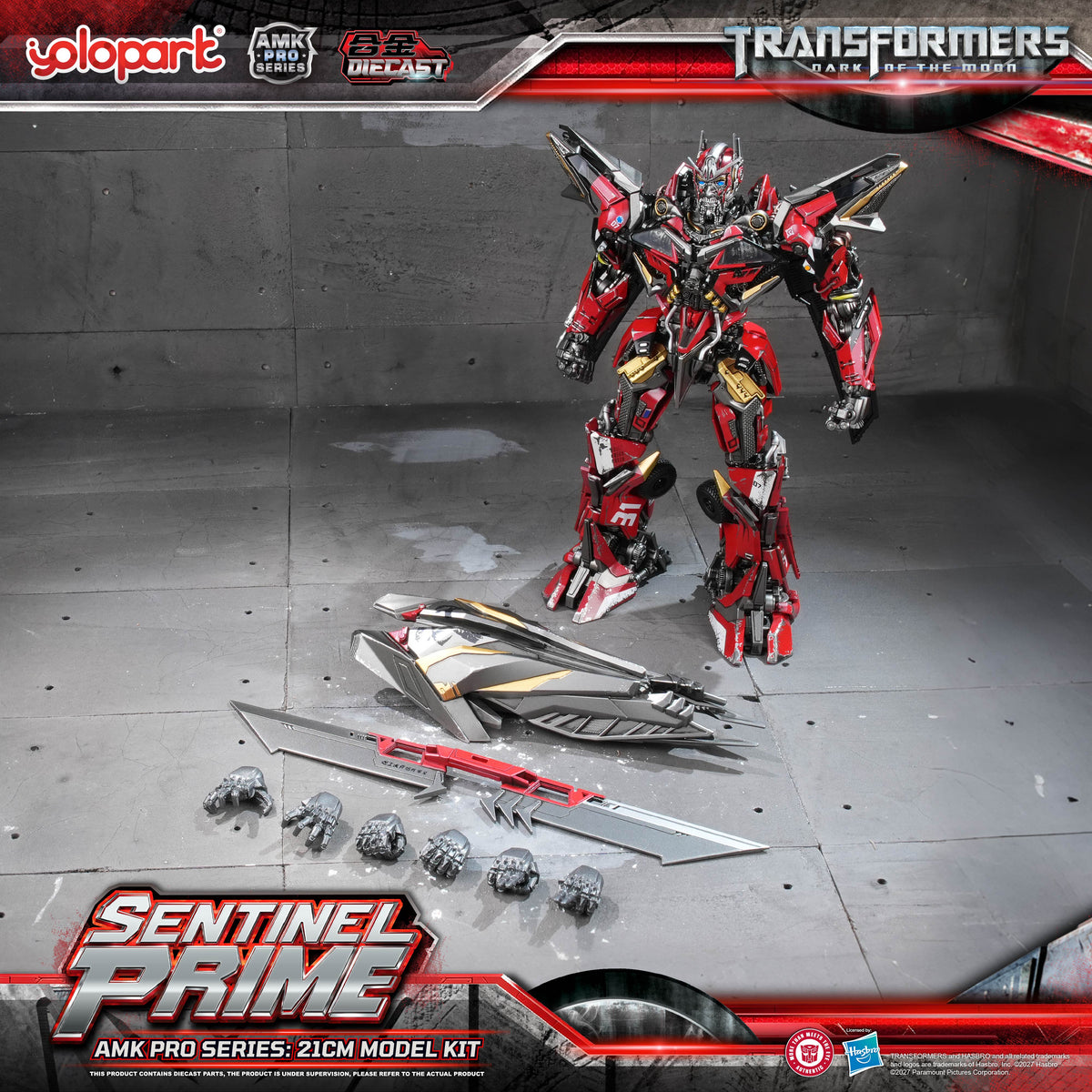 Sentinel Prime Dark of the Moon 21 cm AMK Pro