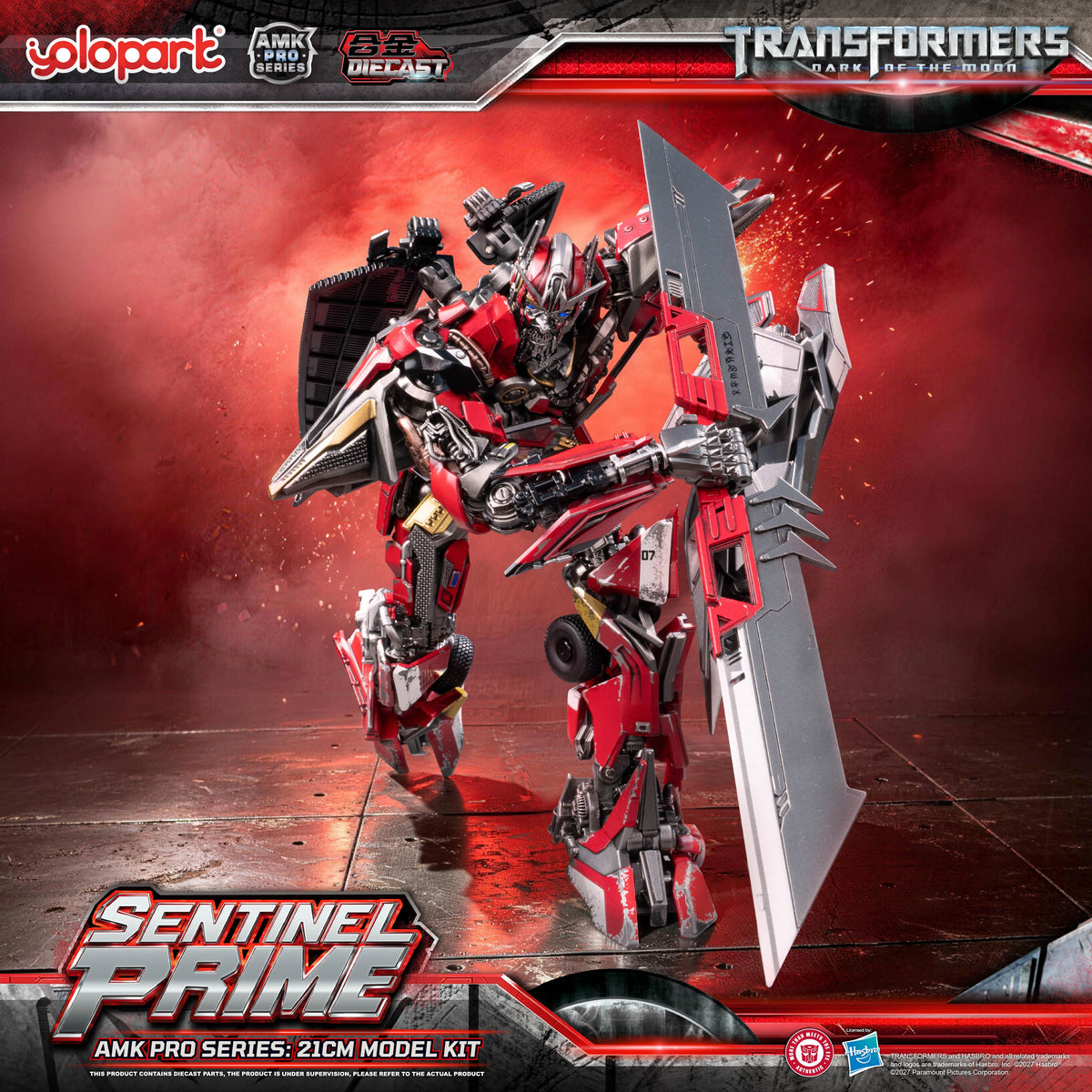 Sentinel Prime Dark of the Moon 21 cm AMK Pro