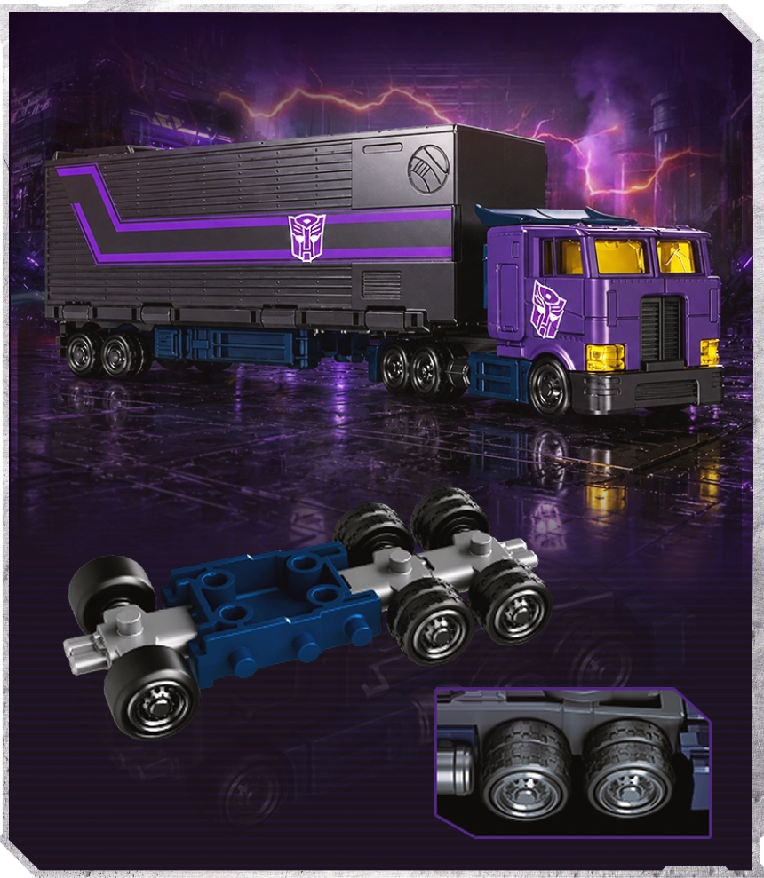 Optimus Prime Shattered Glass Blokees Wheels CT-02