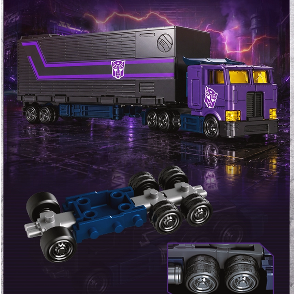 Optimus Prime Shattered Glass Blokees Wheels CT-02