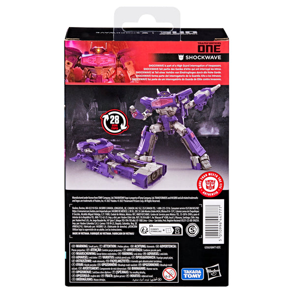 Shockwave Transformers One Deluxe Class 13 cm Studio Series