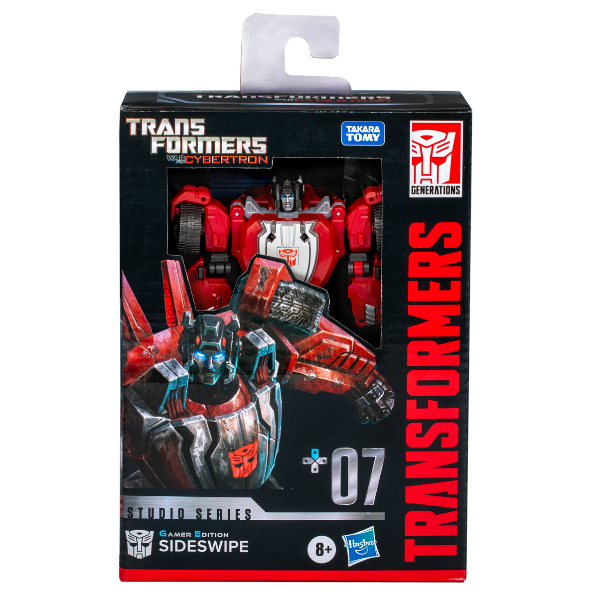 Sideswipe Deluxe Class 14cm Studio Series Gamer Edition War For Cybertron