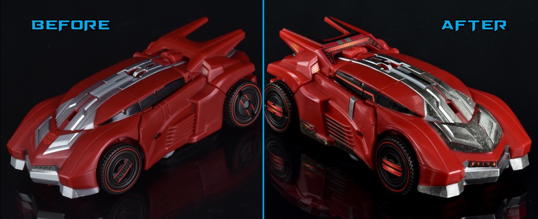 Stickers For Sideswipe Studio Series Gamer Edition SSGE