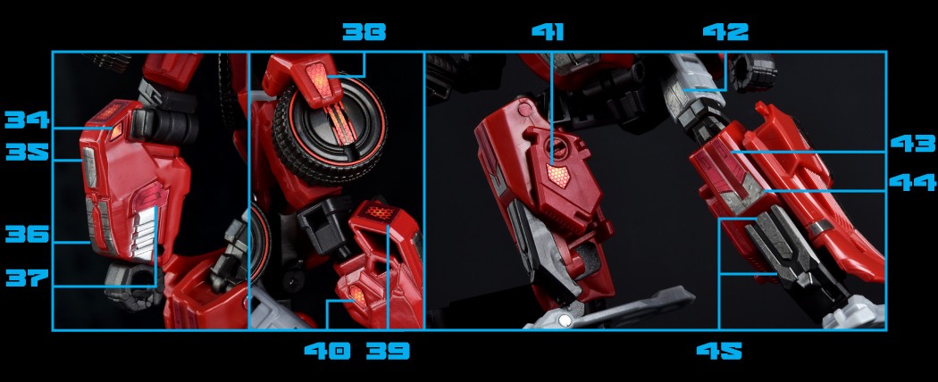 Stickers Pour Sideswipe Studio Series Gamer Edition SSGE