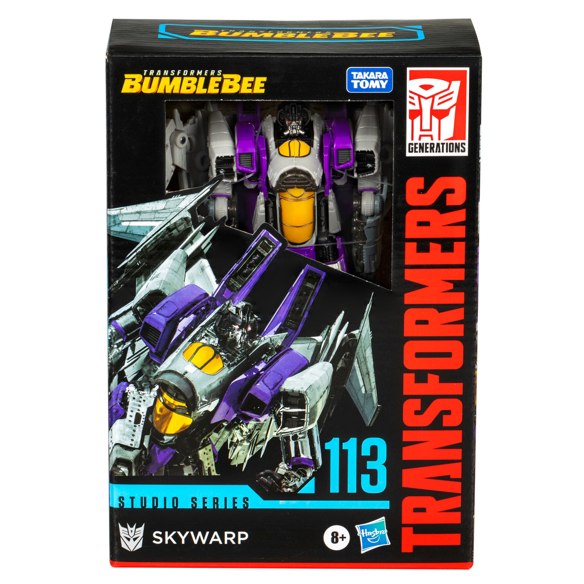 Skywarp Voyager Class 16,5cm Studio Series Bumblebee Movie