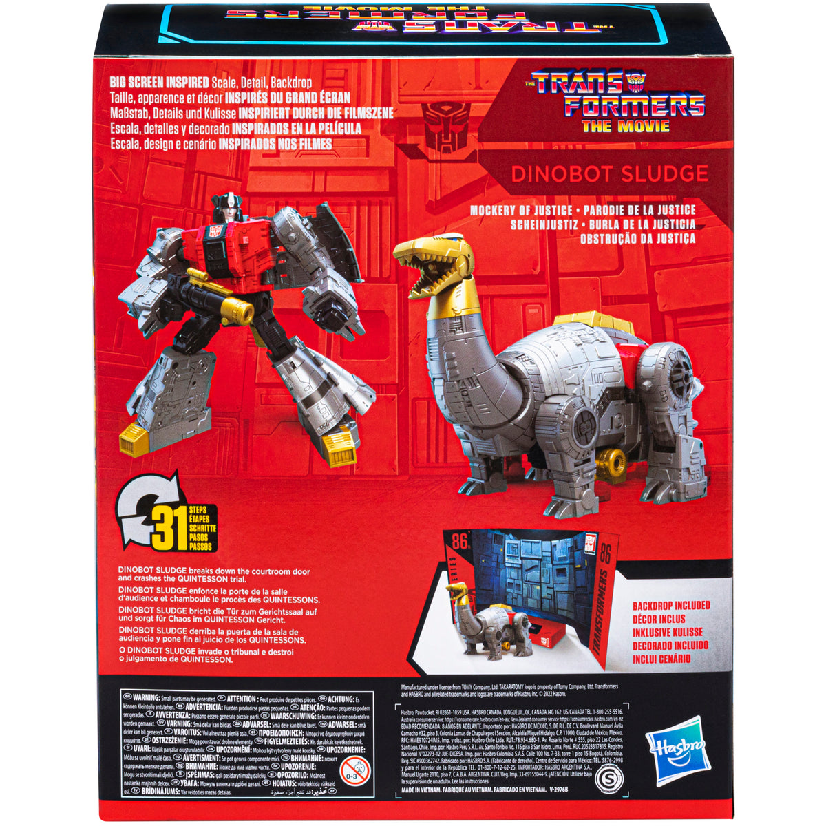 Sludge G1 Dinobot Leader Class 21,5 cm Studio Series 86