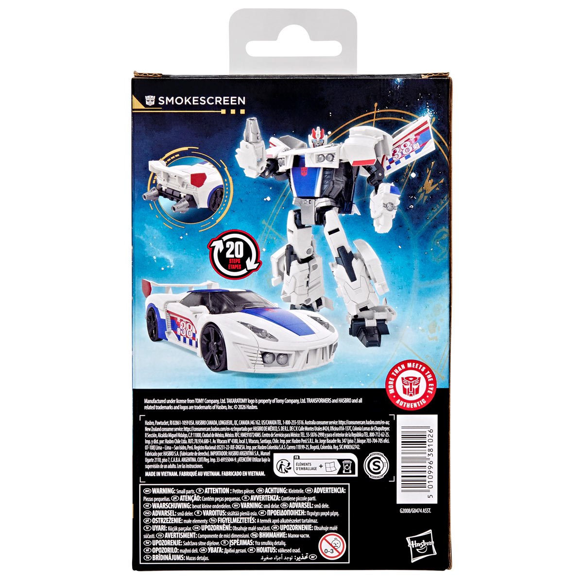 Smokescreen Deluxe Class 13cm Age of the Primes