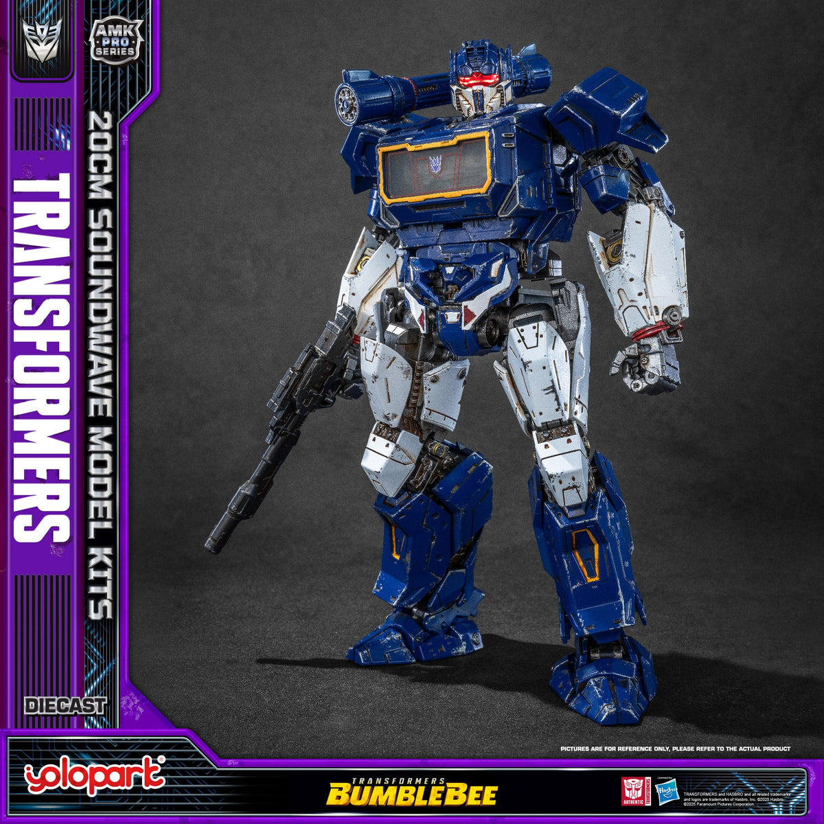 Figurinas Soundwave & Ravage AMK PRO Transformers Bumblebee Model-Kit ...