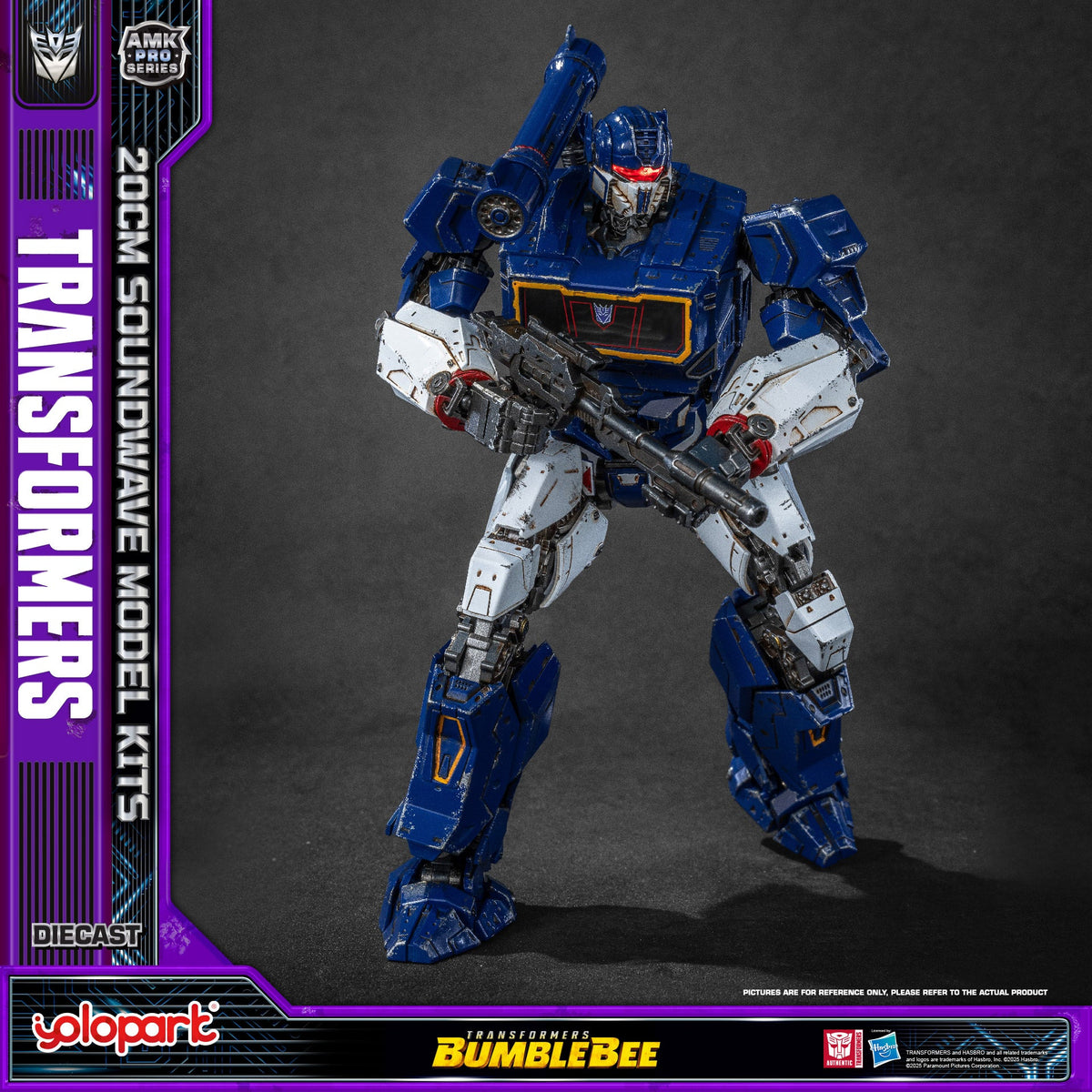 Soundwave With Ravage Soundwave & Ravage AMK PRO Transformers Figures Bumblebee Model Kit ...