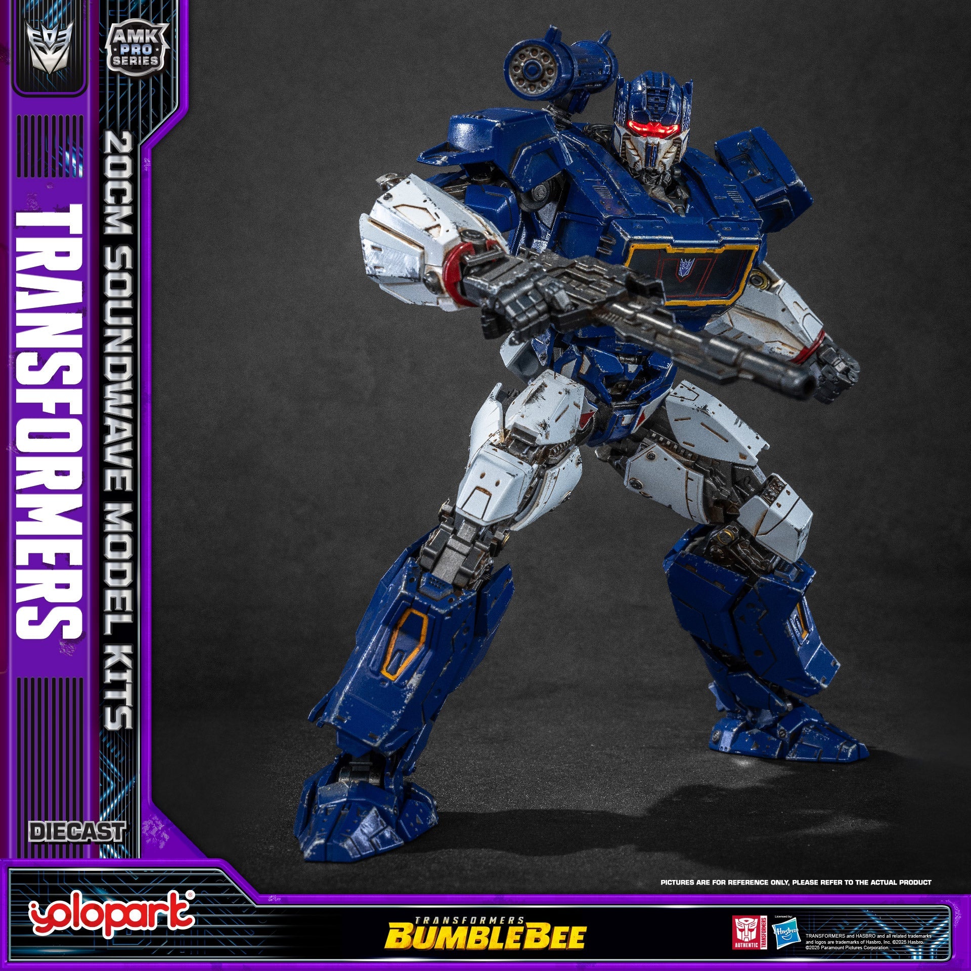 Soundwave & Ravage AMK PRO Transformers Figures Bumblebee Model