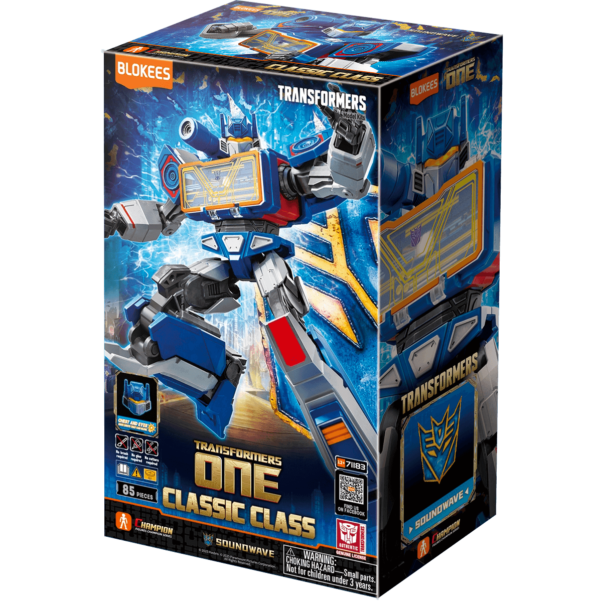 Figurki Transformers One Soundwave Klasyczna Klasa Blokees Figurki Transformers One Soundwave Klasyczna Klasa Blokees