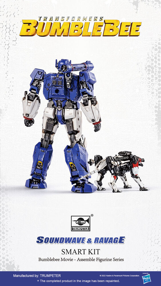 Soundwave & Ravage 13cm Smart Kit Bumblebee Movie