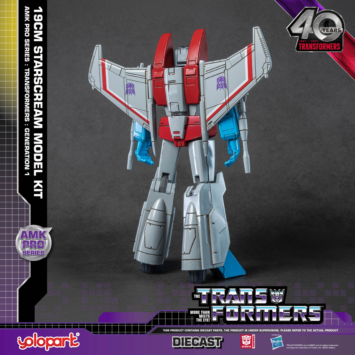 Starscream G1 Yolopark AMK PRO 19cm