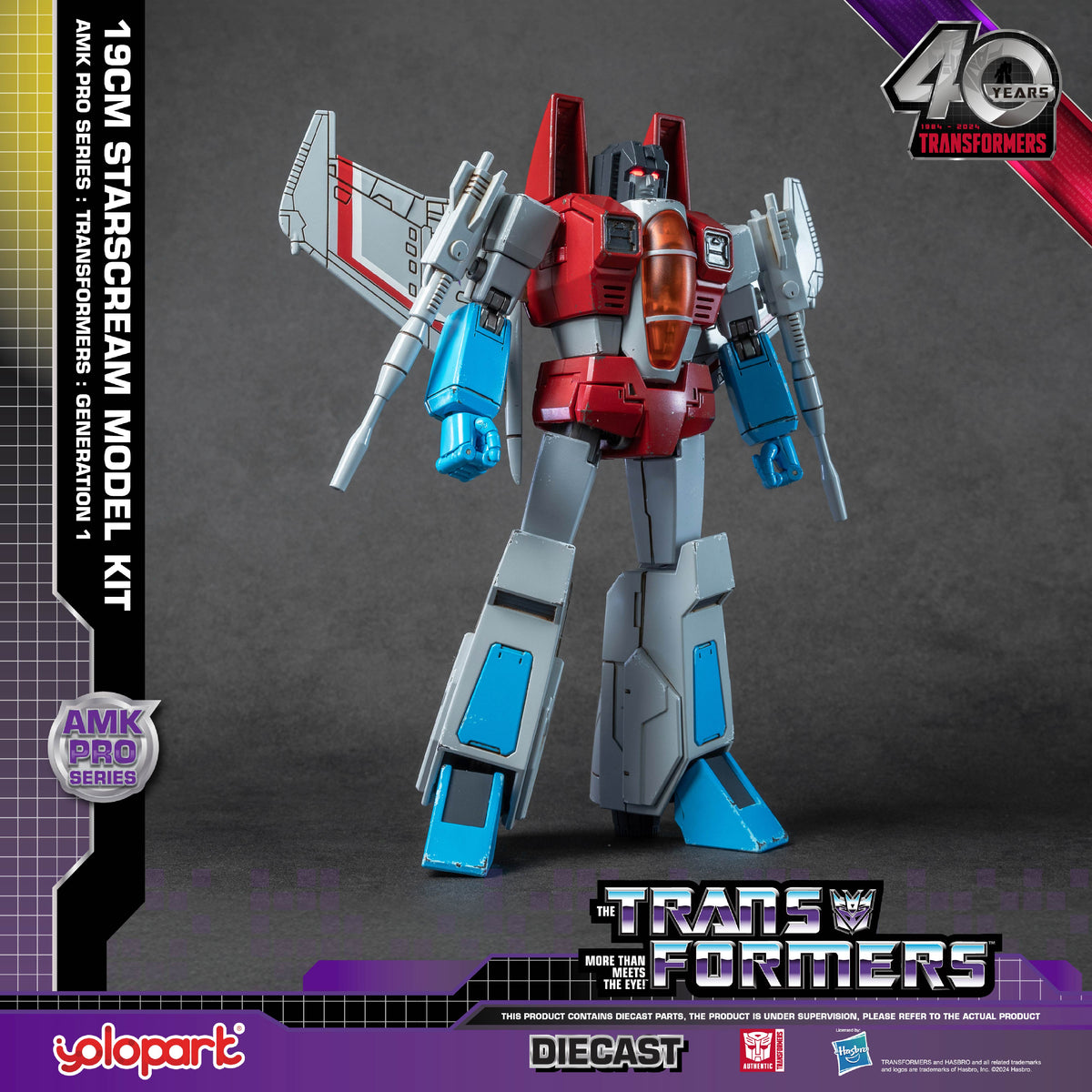 Starscream G1 Yolopark AMK PRO 19cm