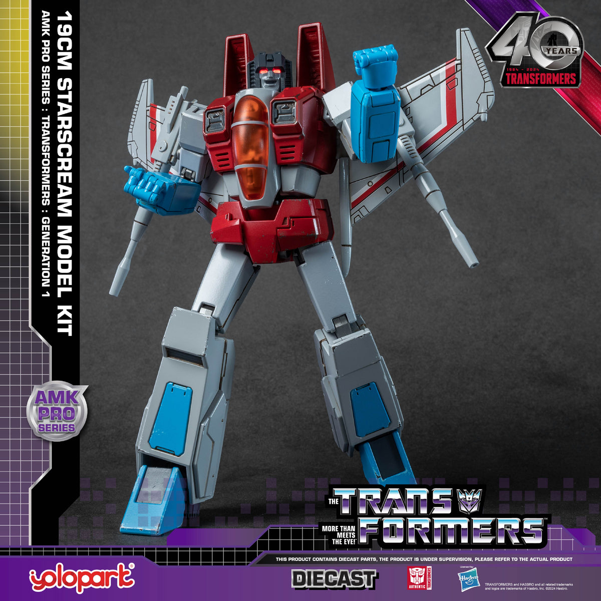 Starscream G1 Yolopark AMK PRO 19cm