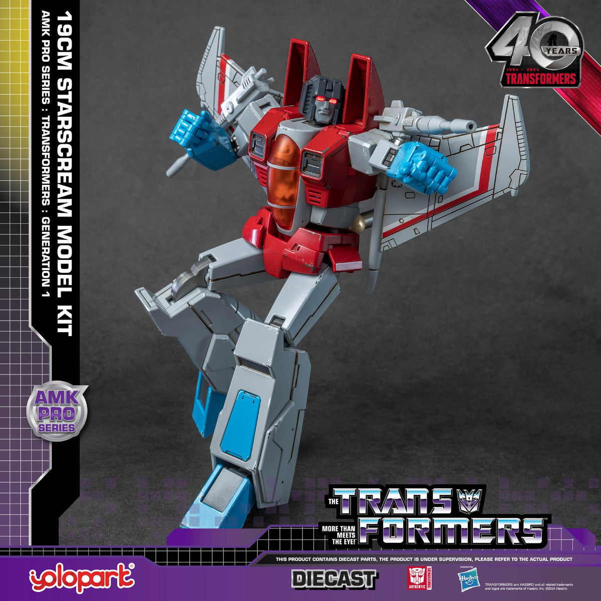 Starscream G1 Yolopark AMK PRO 19cm