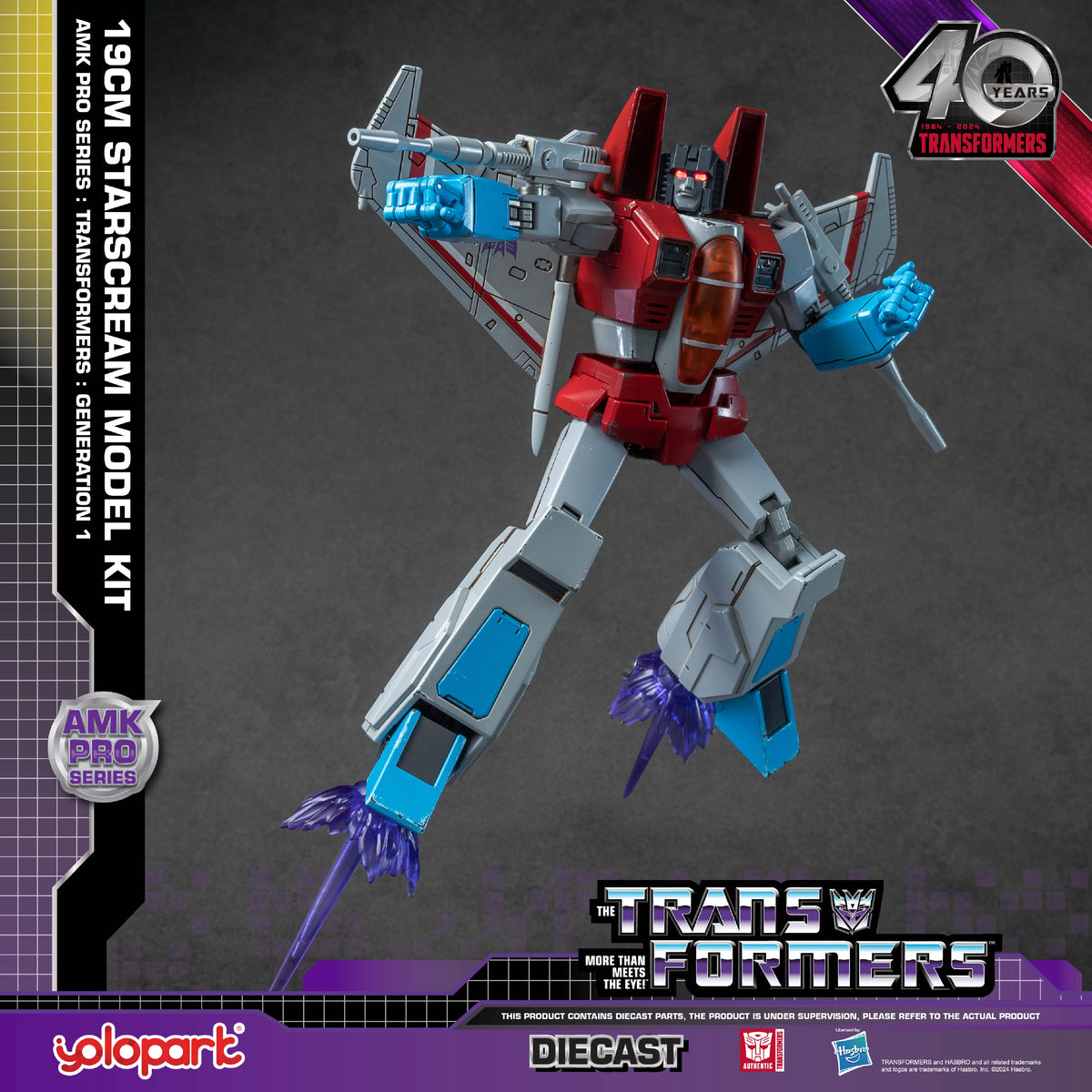 Starscream G1 Yolopark AMK PRO 19cm