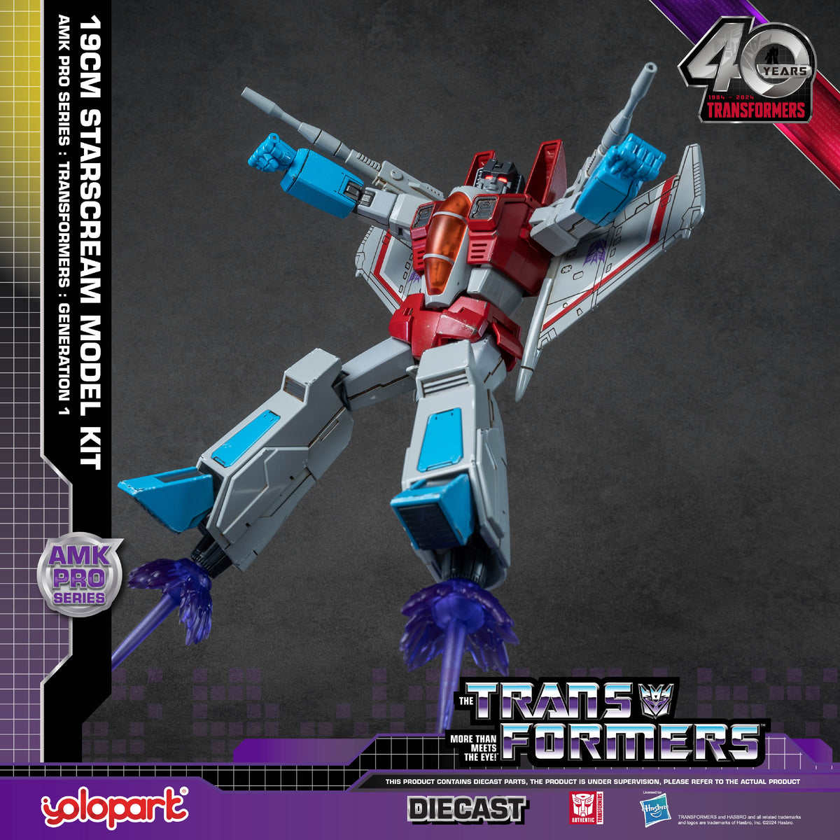 Starscream G1 Yolopark AMK PRO 19cm