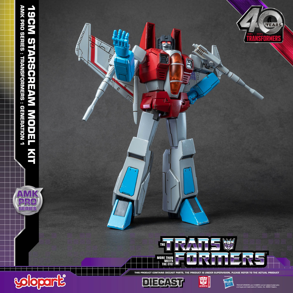 Starscream G1 Yolopark AMK PRO 19cm