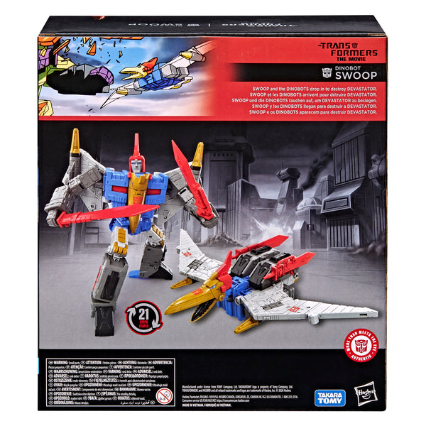 Dinobot Swoop Leader Class 22cm Studio Series 86-26 A Transformers: A Film