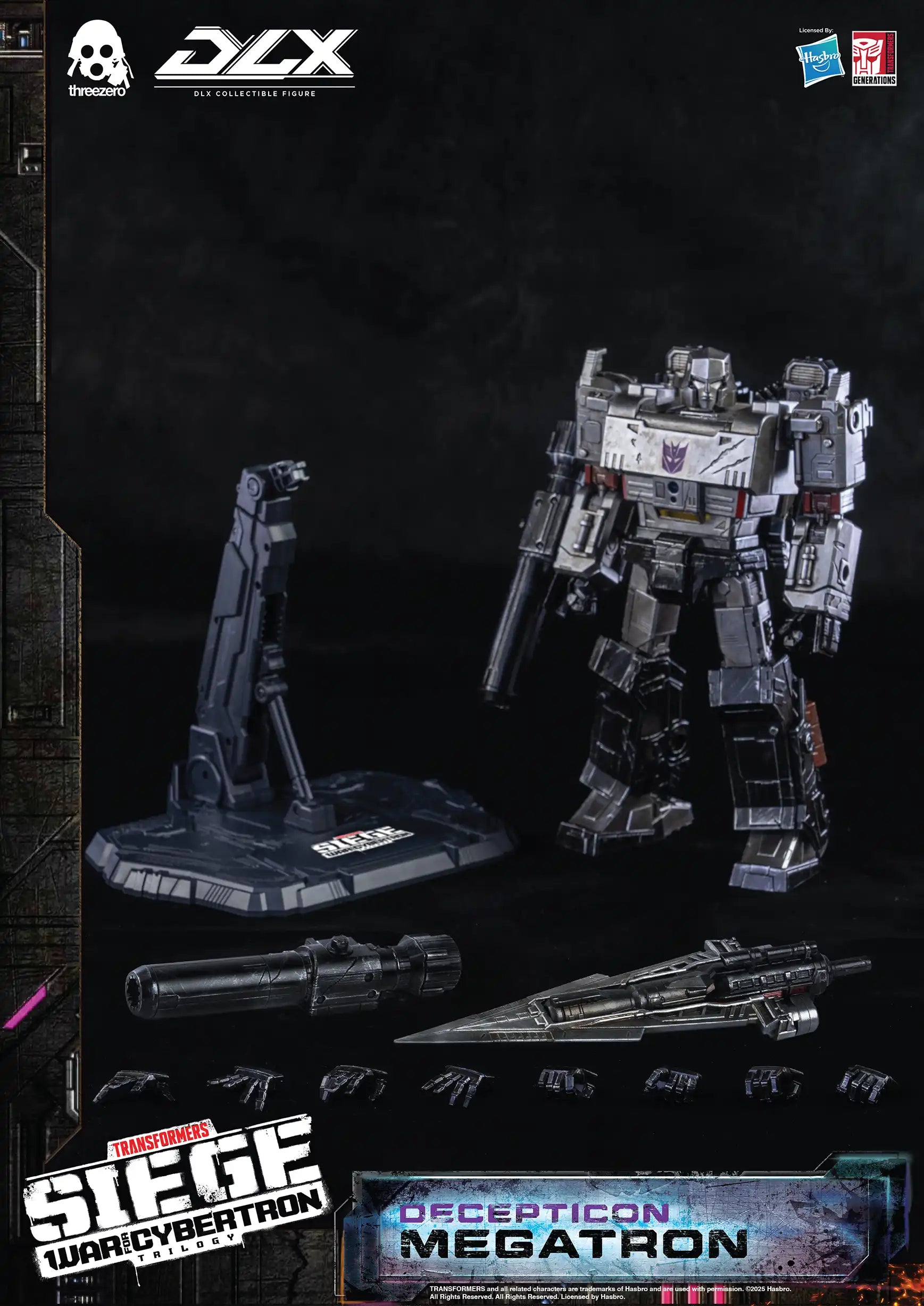 Megatron War For Cybertron Trilogy DLX 25cm