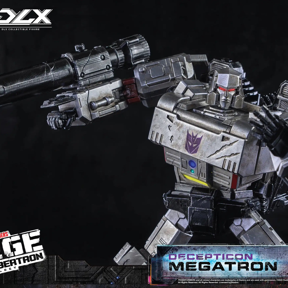 Megatron Height Figurine Transformers Threezero Megatron War For Cybertron Trilogy DLX ...