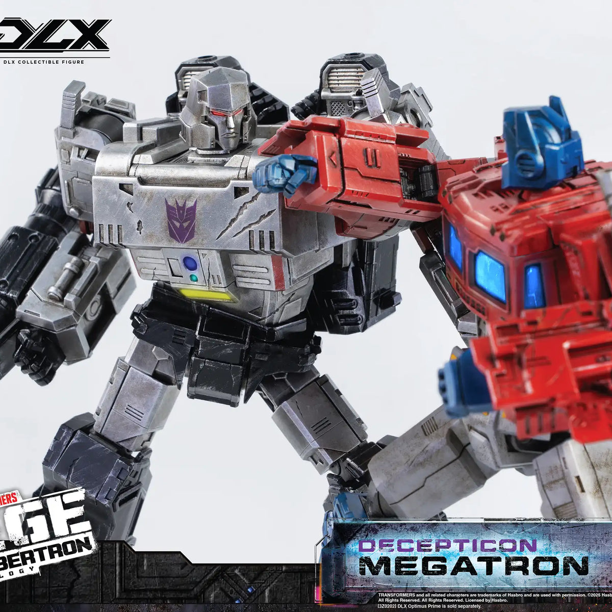 Megatron Height Figurine Transformers Threezero Megatron War For Cybertron Trilogy DLX ...