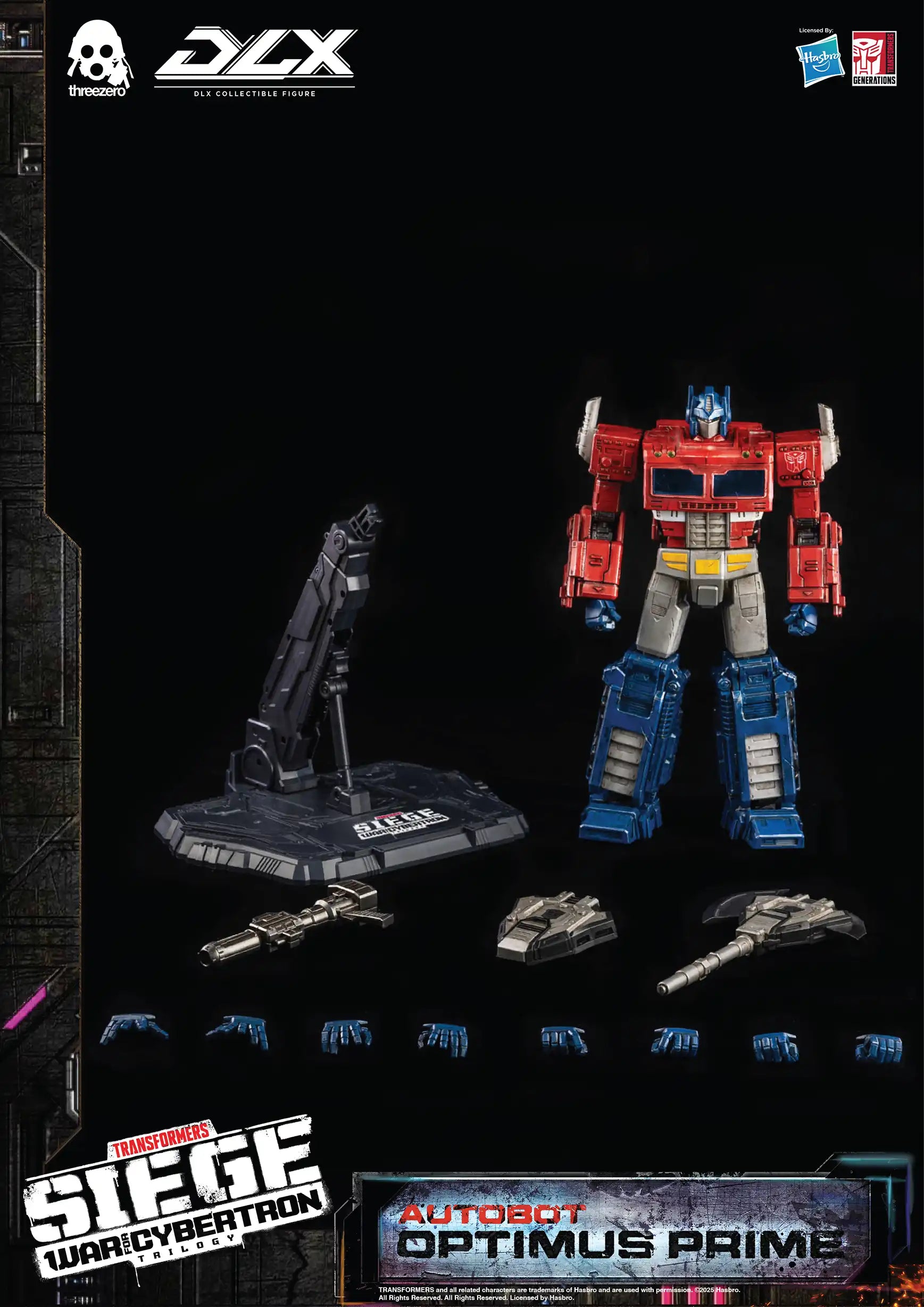 Optimus War For Cybertron Trilogy DLX 25cm